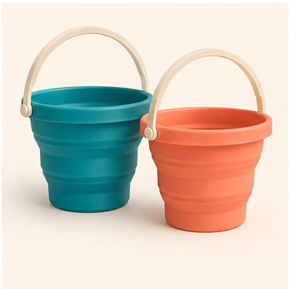 Collapsible Beach Bucket Set — overview