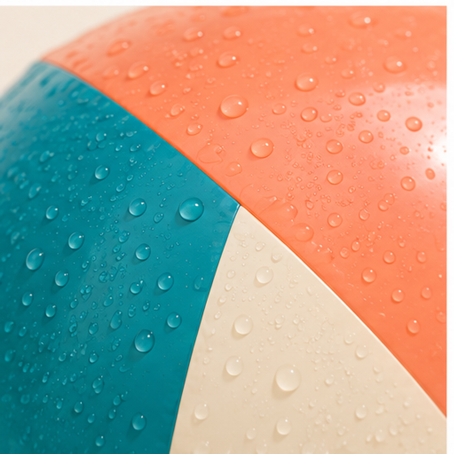Inflatable Beach Ball Set — 3 Piece — detail