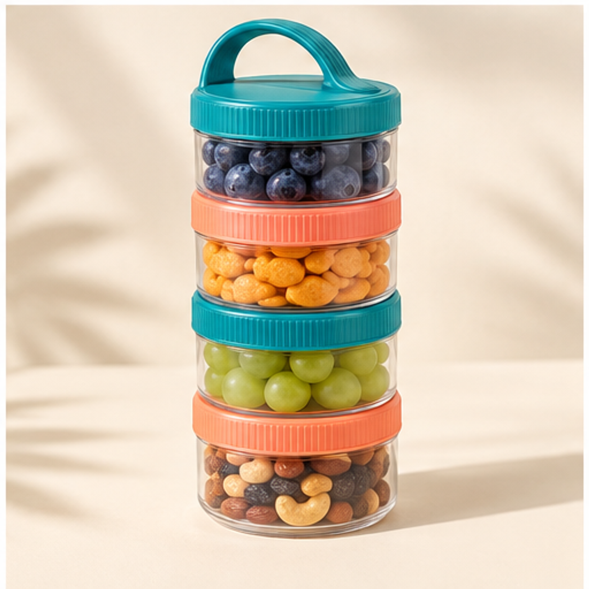 Stackable Snack Container Set — overview