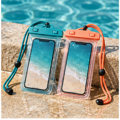 Water-Resistant Phone Pouch Pair — lifestyle
